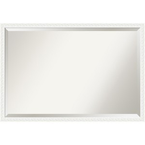 Amanti Art Bethany Beveled Wood Framed Bathroom Vanity Wall Mirror - 1 of 4