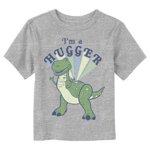 Toddler's Toy Story 4 I'm A Hugger Rex T-shirt - Athletic Heather - 2t ...