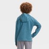 Boys' Mesh Spacer Hooded Sweatshirt - All In Motion™ - image 2 of 3