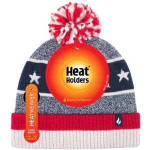 Heat Holders Men's James Patriotic Usa Hat Red One Size | Size One Size - Red - 1 of 1