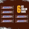 Snickers Ice Cream Chocolate Caramel Peanut Butter Ice Cream Bars - 12 fl oz/6ct - 3 of 4