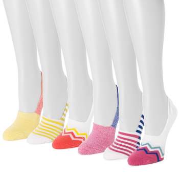 MUK-LUK womens Muk Luks® Women's 6 No Show Sport Sock, Americana