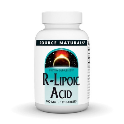 R-Lipoic Acid 100 mg by Source Naturals, Inc.  -  120 Tablet