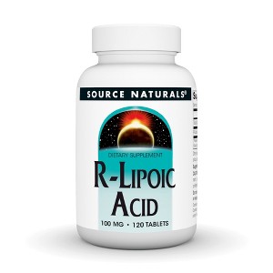 R-Lipoic Acid 100 mg by Source Naturals, Inc.  -  120 Tablet - 1 of 3
