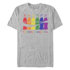 Men's Coca Cola Bottles Together Is Beautiful T-Shirt - 1 of 4