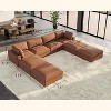 AMERLIFE Modular Sectional Sofa, Down Filled Couch for Living Room - 2 of 4