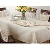 Saro Lifestyle Runner With Embroidered Border Design - 3 of 4