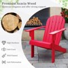 Tangkula 2PCS Patio Adirondack Chair w/ Inclined Seat High Backrest & Wide Armrests - 2 of 4