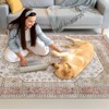 COZONY Washable Area Rug Traditional Vintage Boho Carpet, Non-Shedding Low Pile Floor Mat with Non-Slip Rubber Backing for Living Room Dining Room - 3 of 4