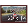 PosterPalooza | Classic Modern Brown Picture Frame - UV Acrylic, Backing Board, Hanging Hardware Included - 3 of 4