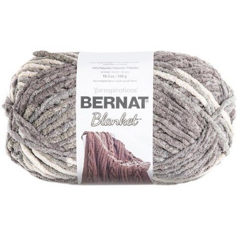 Bernat Blanket Big Ball Yarn-Weathered Red