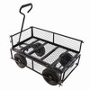 Grungis Multi-Functional Garden Cart,Heavy-Duty Wagon Cart with All-Terrain Wheels,Utility Cart for Garden Camping Shopping - 2 of 4