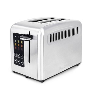 Kalorik 2-Slice Rapid Toaster with LCD Display Stainless Steel - 1 of 4