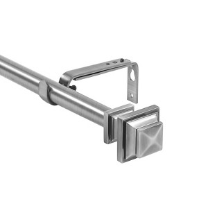 Urbanest Zinc Cast Structure Drapery Curtain Rod Set 3-4" - 1 of 4