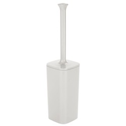 Mdesign Modern Compact Stainless Steel Toilet Bowl Brush And Holder ...