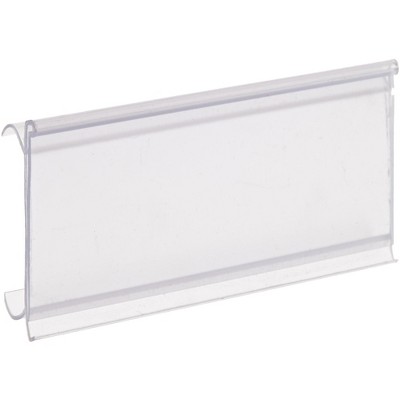 Quantum Storage Systems Label Holder, 3", Clear