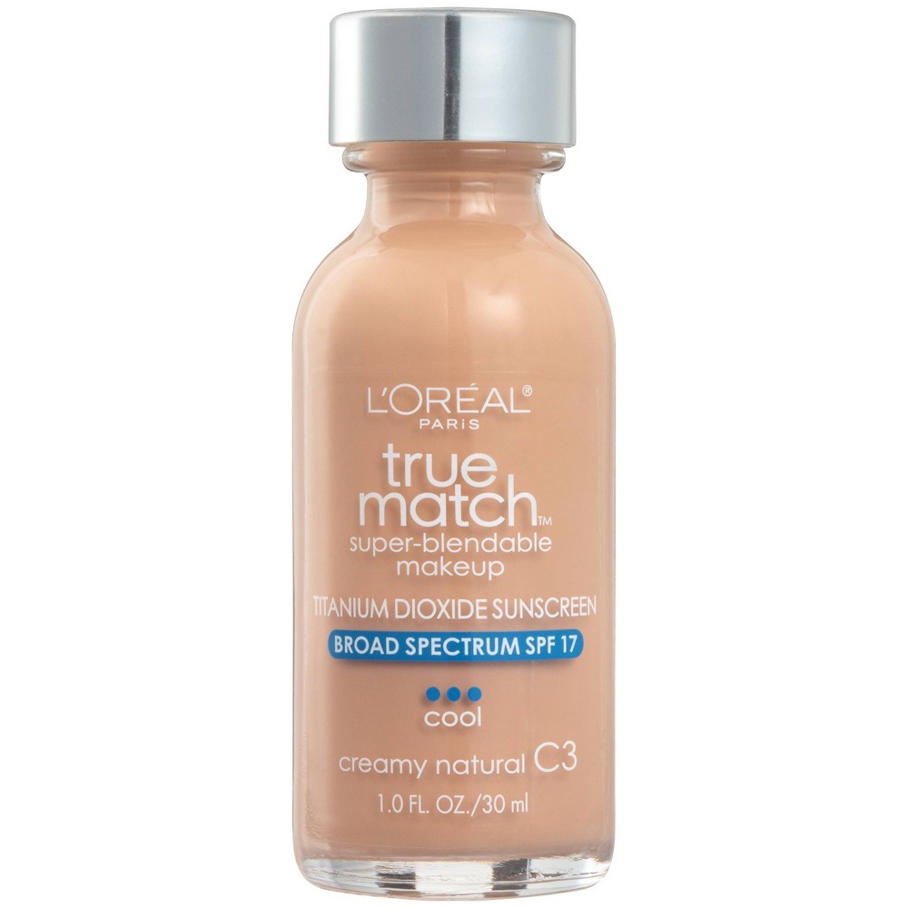 UPC 071249078617 product image for L'Oreal Paris True Match Super-Blendable Foundation Makeup with SPF 17 - C3 Crea | upcitemdb.com