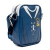 The Wizarding World of Harry Potter Vegan Leather Crossbody Bag with Adjustable Straps, Hogwarts Ravenclaw Quidditch Uniform Blue - 2 of 4