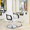 BestMassage Barber Chair Professional Salon Chair Heavy-Duty Hydraulic Pump with Swivel Base - 2 of 4