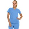 Medichic Women's Medical Scrubs Set- V-Neck with Flare Pant - 3 of 4