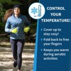 TrailHeads Women’s Fingerless Mittens - Lightweight Convertible Mitt for Running and Hiking - 4 of 4