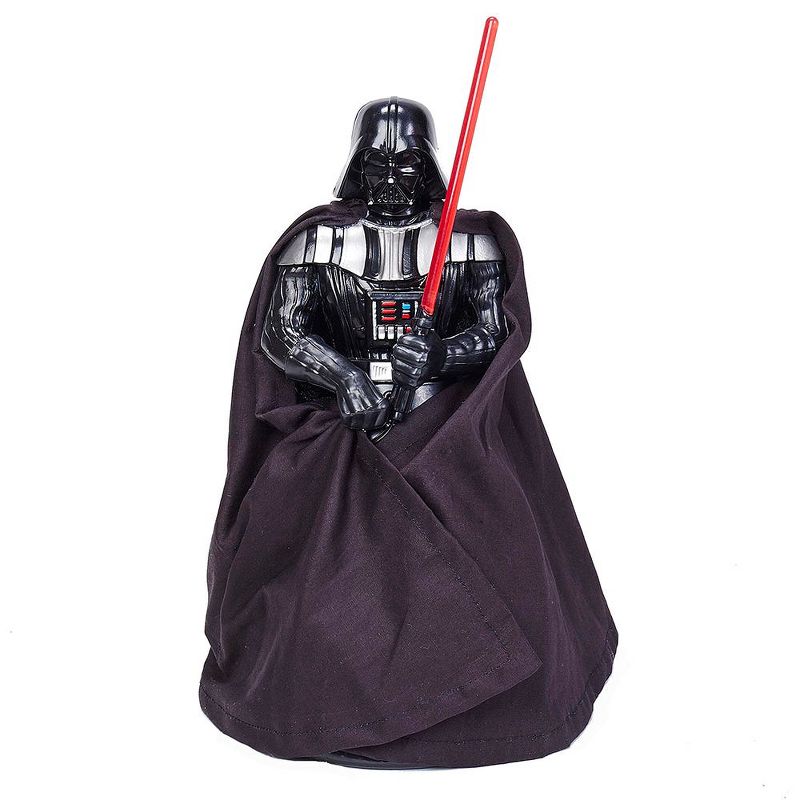 Kurt Adler 12-Inch Battery-Operated Star Wars Darth Vader LED Treetop with Timer, 1 of 6