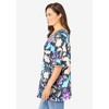 Woman Within Ruffled Elbow-Sleeve Tunic - 4 of 4