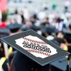 Big Dot of Happiness Grad Baseball - 2025 Graduation Cap Decorations Kit - Grad Cap Cover - 3 of 4