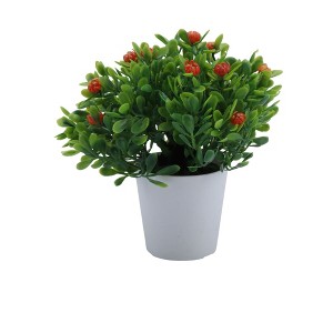 Unique Bargains Artificial Plants Mini Gypsophila Plastic 2.36"x2.36"x5.12" 1 Pc - 1 of 4