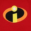 Disney Men's Incredibles Logo Graphic Print Adult T-Shirt Red - 2 of 3