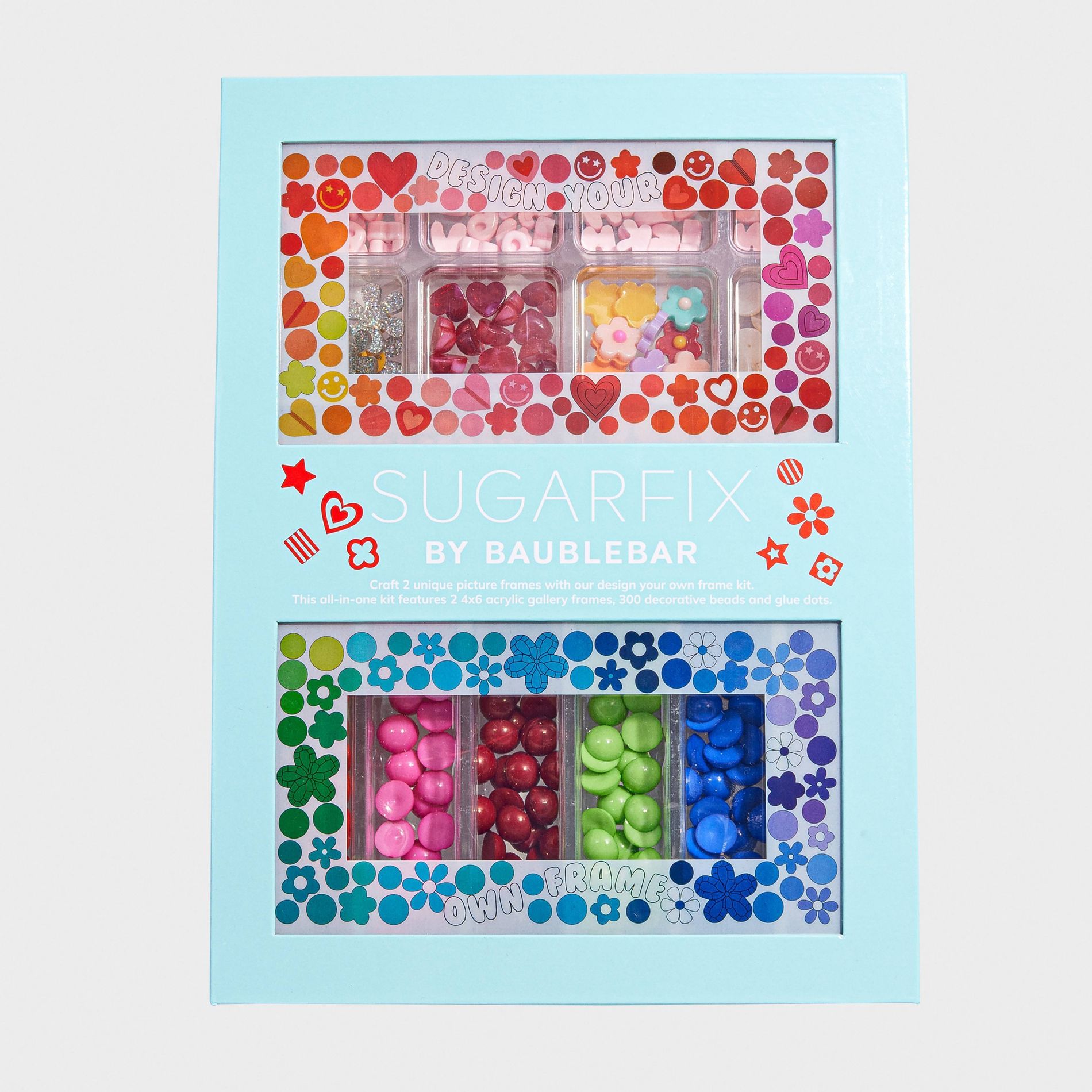 SUGARFIX by BaubleBar 2ct Embellished Frame Craft Kit Gift
