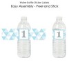 Big Dot of Happiness 1st Birthday Boy - Fun to be One - First Birthday Party Water Bottle Sticker Labels - Set of 20 - 2 of 4