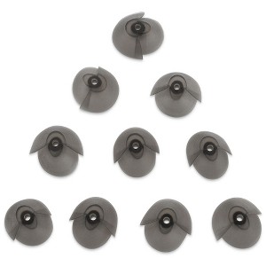 MEDca Hearing Aid Standard Receiver Tulip Domes Compatible with GN Resound Sure Fit, Universal Invisible Tip Replacement Ear Domes for BTE PSAP - 1 of 4
