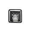 Floating Test Tube Bud Vase Black Metal & Glass by Foreside Home & Garden - 4 of 4