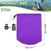 Unique Bargains Camping Hiking Travel Waterproof Portable Tent Sleeping Bag Stuff Sacks 2 Pcs - 2 of 4