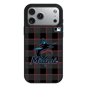 MLB National League Teams Plaid MagSafe Compatible Cell Phone Case for Apple iPhone 17 Series - 1 of 4