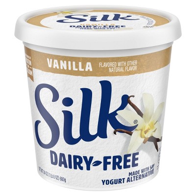 Silk Vanilla Soy Milk Yogurt Alternative - 24oz