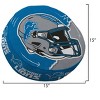 NFL Detroit Lions Split Helmet Circle Plushlete Pillow - 3 of 3