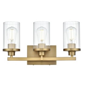 Elegant Lighting Thane 18 inch Wall Sconce in Satin Gold - 1 of 4