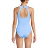 Lands' End Women's Tugless High Neck Portrait Back One Piece Swimsuit - 2 of 3
