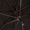 UV Resistant Ortega 9 Ft Auto Tilt Crank Umbrella - PAT8001 - Safavieh - 3 of 4