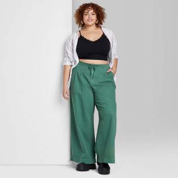 Lands' End Women's Plus Size High Rise Serious Sweats Wide Leg Sweatpants -  3x - Gray Heather : Target