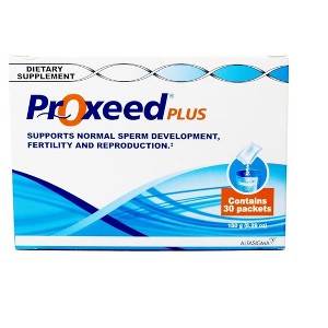 Proxeed Plus Fertility Supplements 1 Box 30 Powder Packets - 1 of 4