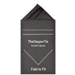 TheDapperTie - Men's Trifecta Triangle Pre Folded Pocket Square