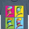 Boys' - Dr. Seuss - Cat In The Hat Color Block Hats Short Sleeve Graphic T-Shirt - 2 of 4