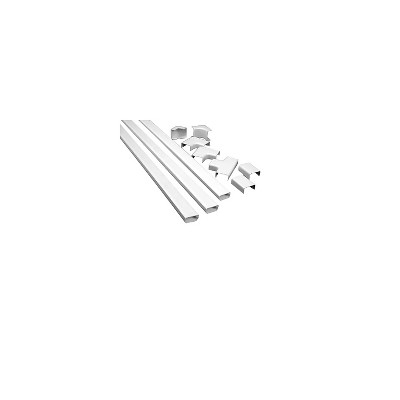 Wiremold CordMate II Plastic Cord Cover Kit  White (WMC501)