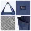 REGALWOVEN Oxford Reusable Insulated Storage Picnic Lunch Bags 9.8 x 5.5 x 9.8 Inches - 4 of 4