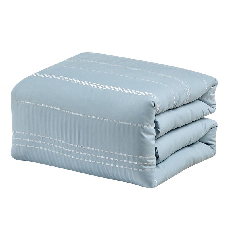 Esca Justine  Warm & Cozy 7pc Comforter Set:1 Comforter, 2 Shams, 2 Cushions, 1 Decorative Pillow, 1 Breakfast Pillow, 4 of 6