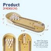 4E's Novelty Mini Bowling Game Set - 11.3 Inch Desktop Game for Adults & Kids, Tabletop bowling game Toy with Mini Bowling Pins - 3 of 4