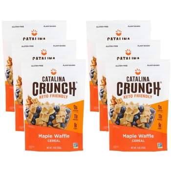 Catalina Crunch Maple Waffle Cereal - Case of 6/9 oz